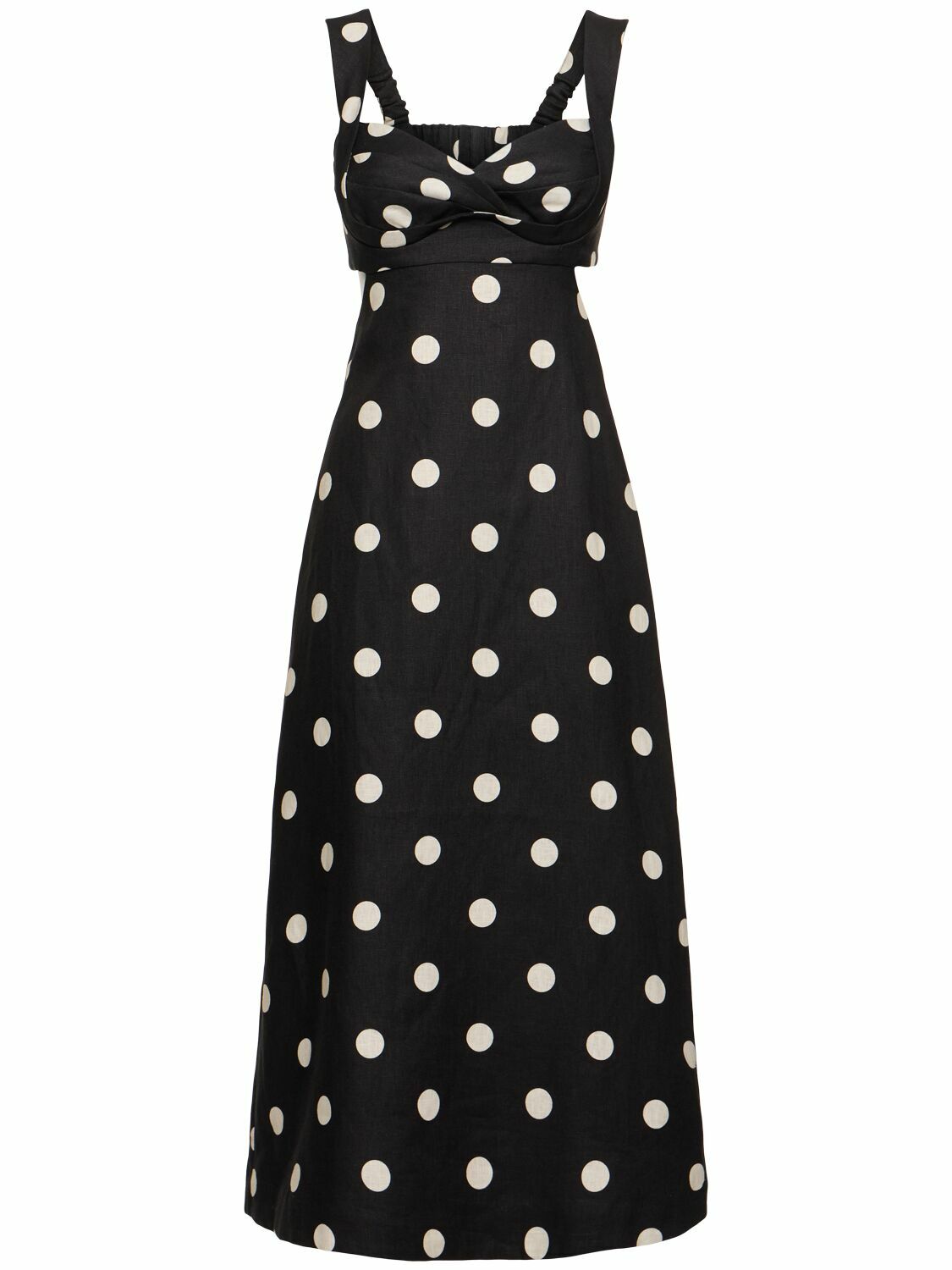 ワンピース ZIMMERMANN CRUSH LINEN MIDI DRESS Zimmermann Crush Floral Linen Midi-Dress | Saks Fifth Avenue