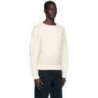 Eytys Off-White Wool Maze Sweater