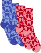 SOCKSSS Two-Pack Multicolor Socks