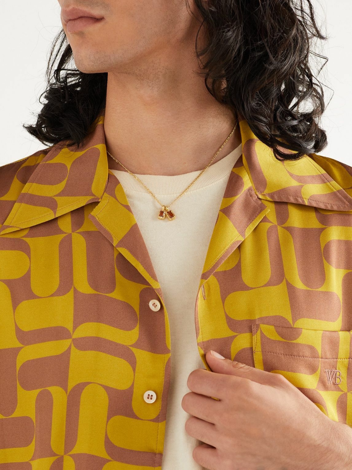 Photo: HEALERS FINE JEWELRY - Recycled Gold Orange Spessartite Pendant Necklace