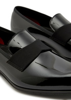 Tom Ford Edgar Patent Leather Evening Loafers Black