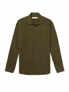 Orlebar Brown - Giles Linen Shirt - Green