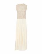 Peserico Womens Maxi dress Ivory