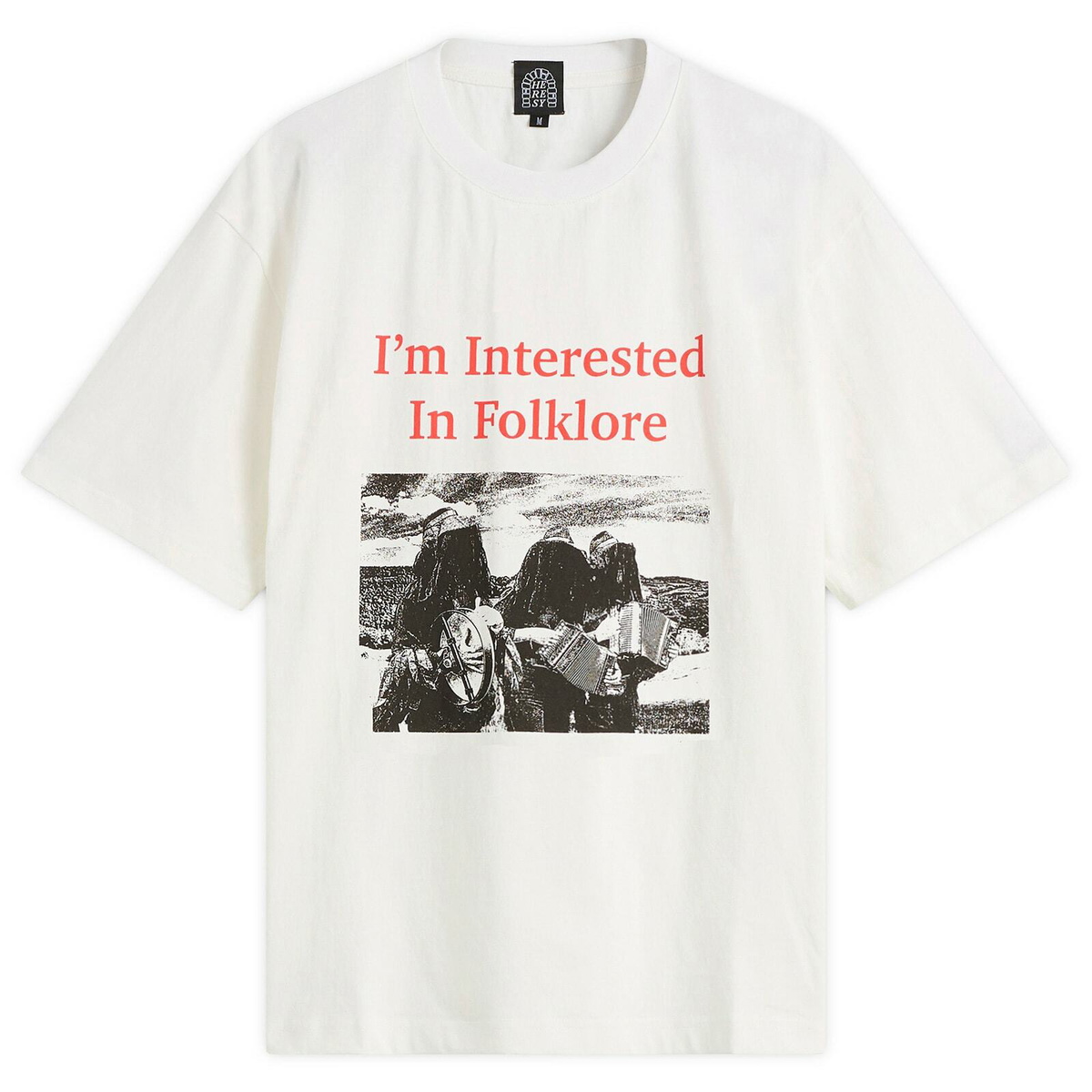 Heresy Men's Museum T-Shirt in Ecru Heresy