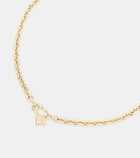 Lauren Rubinski Paulette 14kt gold pendant necklace