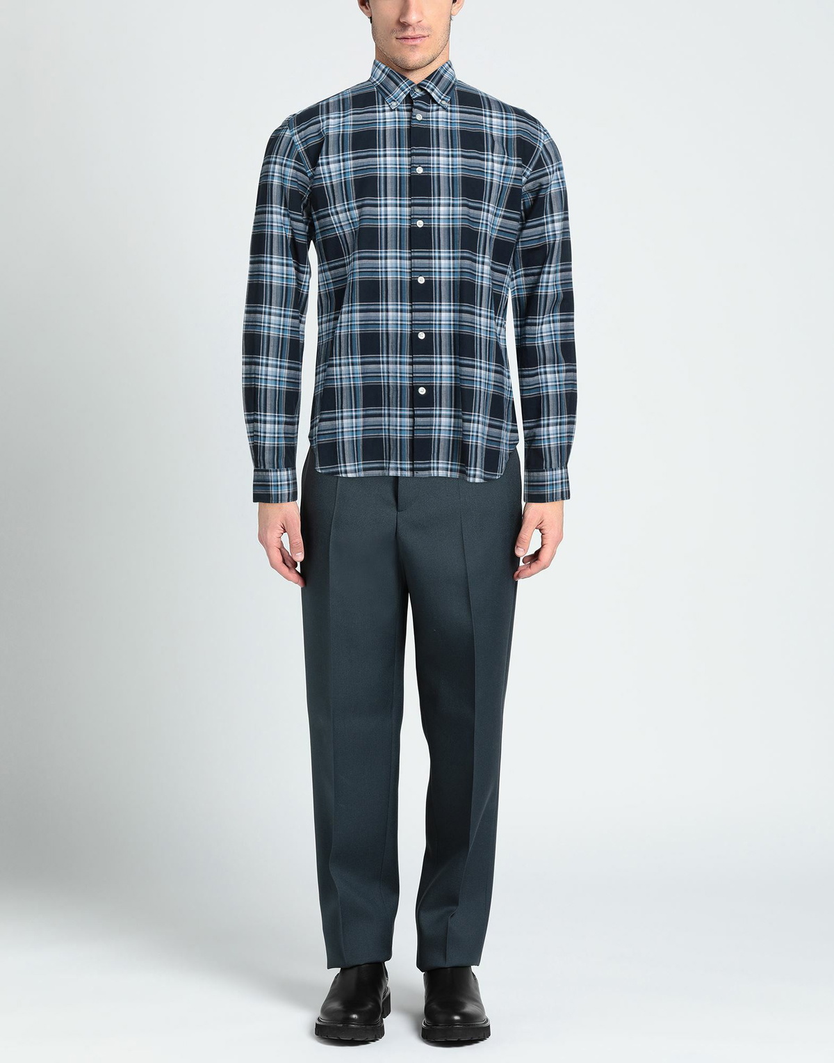 Woolrich Mens Shirt in Blue