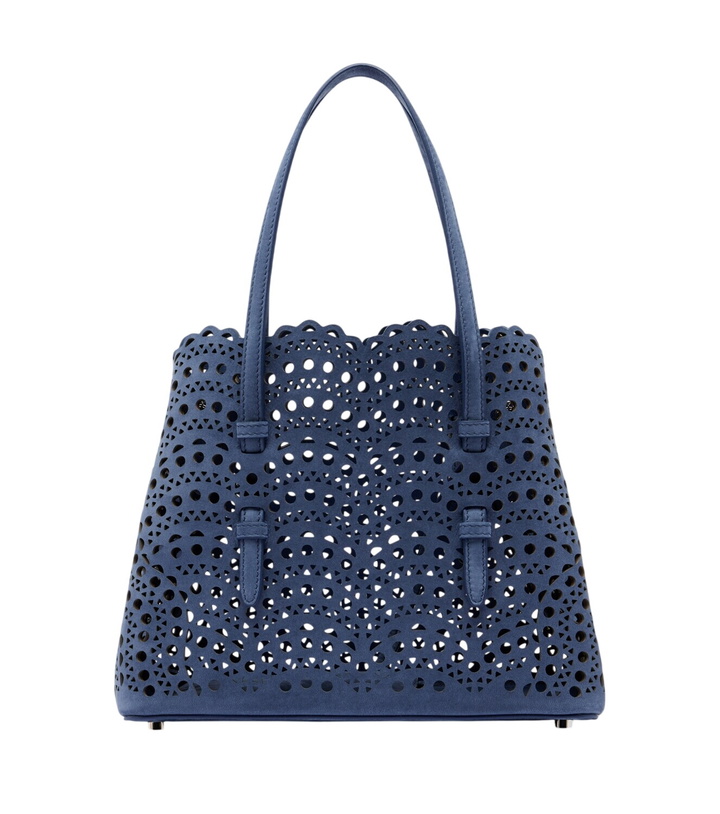 Photo: Alaïa Mina 20 Medium leather top-handle bag