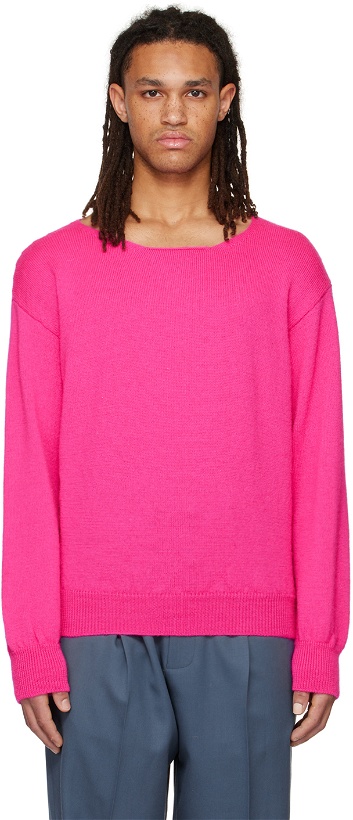 Photo: Magliano Pink Twisted Marella Sweater