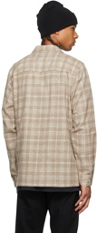 Wood Wood Beige Wool Dylan Shirt