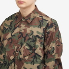 DAIWA Men's Tech Reversible Paramarine Jacket in Woodland Camo/Olive