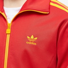 Adidas Men's 3 Stripe 'Spain' Track Top in Red/Gold