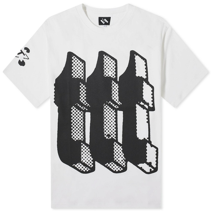 Photo: The Trilogy Tapes Men's Degrading Dots T-Shirt in White