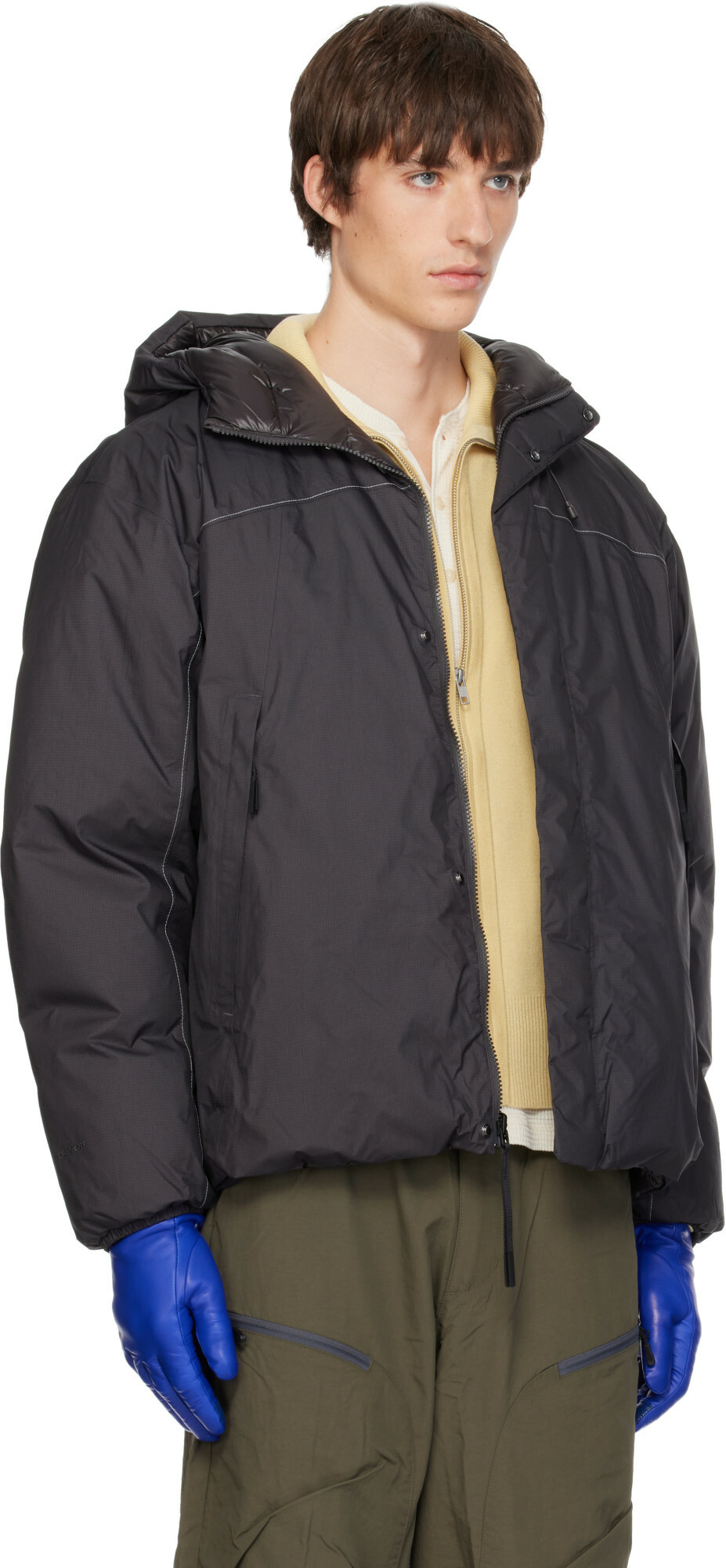 The North Face Black 'Black Box' DRYVENT Reversible Down Jacket