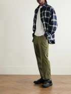 Nike - ACG Straight-Leg Belted Logo-Embroidered Shell Trousers - Green