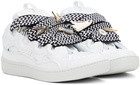 Lanvin White Future Edition Curb 3.0 Sneakers