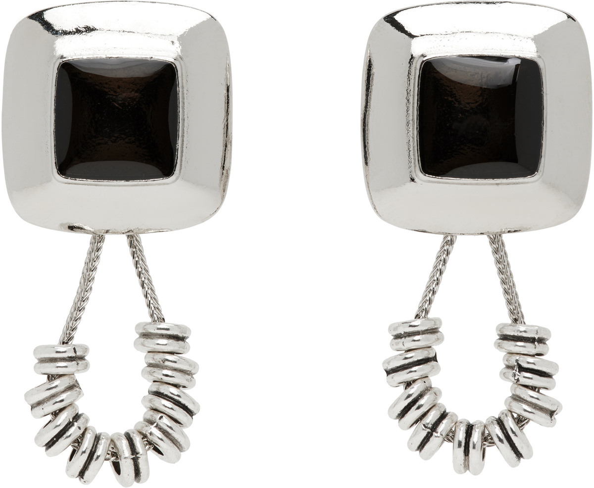 Toga Pulla Stone Beads Pierced Earrings
