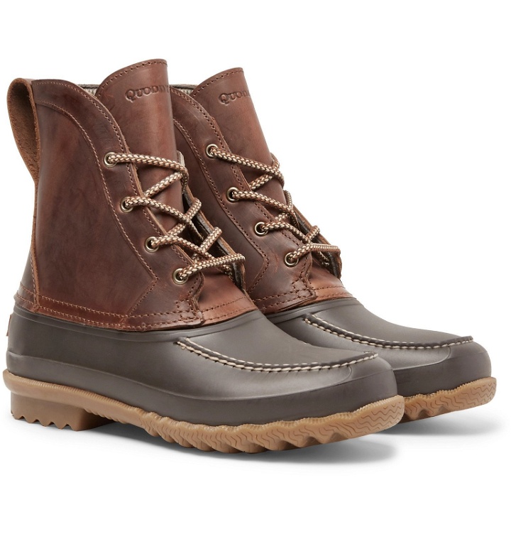 Photo: Quoddy - Field Waterproof Leather and EVA Boots - Brown