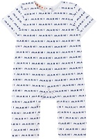 Marni Baby White Printed Jumpsuit