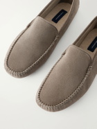 Thom Sweeney - Suede Slippers - Neutrals