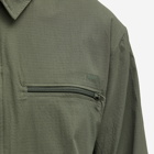 Rains Men's Tomar Zip Overshirt in Green