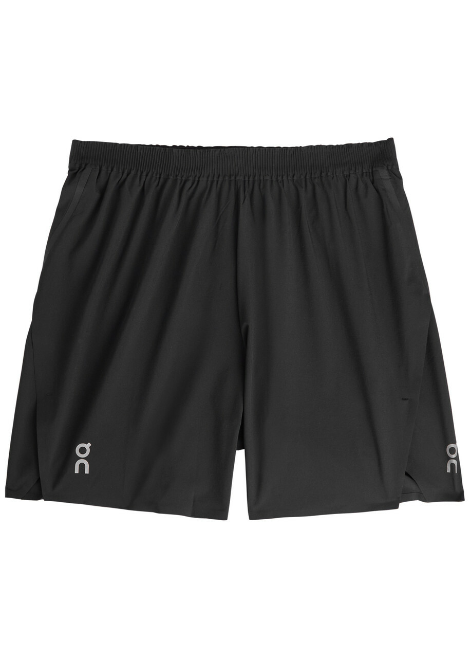 ON Train Stretch-shell Shorts Black