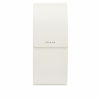 Prada Eyewear Men's A26S Sunglasses in Loden Frosted/Orange Mirror 