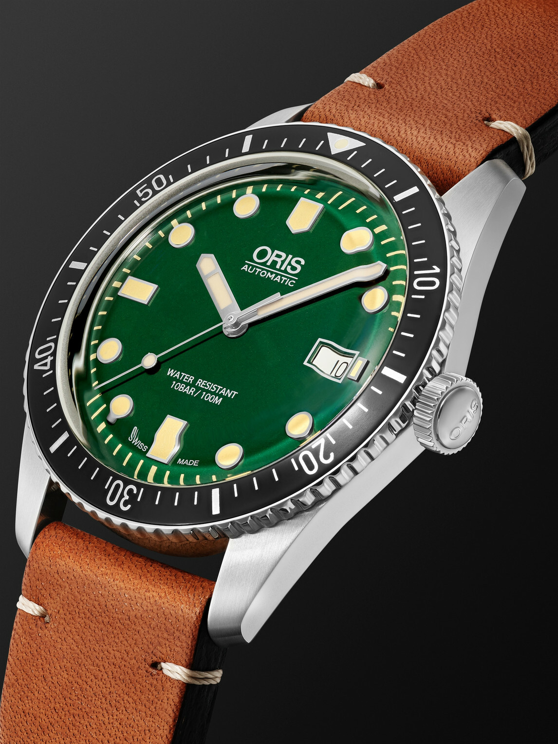 Oris - Divers Sixty-Five Date Automatic Stainless Steel Watch, Ref. 01 733 7720 4057-07 5 21 45