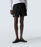 Bode Logo cotton twill Bermuda shorts