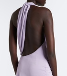 Christopher Esber Spire Cascade draped midi dress