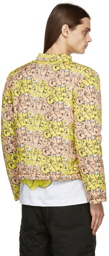 Comme des Garçons Shirt Multicolor KAWS Edition Printed Pattern Jacket