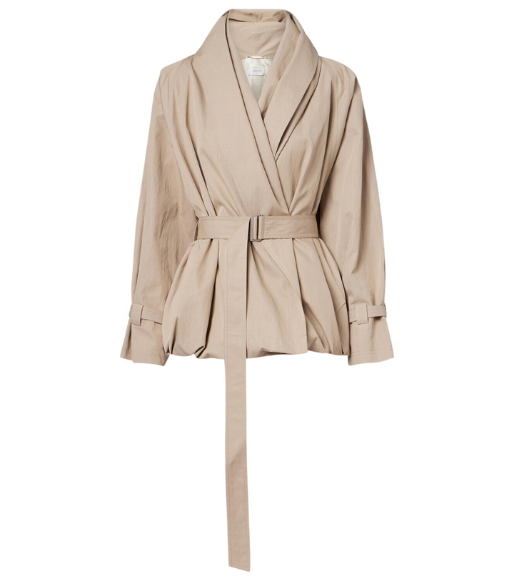 Photo: Magda Butrym Draped cotton jacket