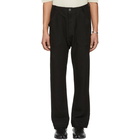 Jan-Jan Van Essche Black Jute Trousers