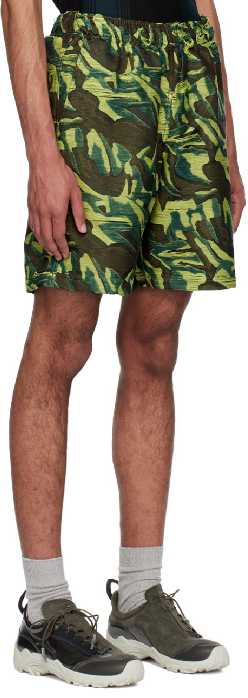 Wood Wood Green Kurt Shorts