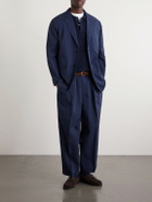 Beams Plus - 3B Anywhere(Wear) Seersucker Blazer - Blue
