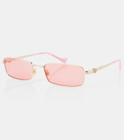 Gucci Cut Out rectangular sunglasses
