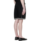Casablanca Black Mesh Shorts