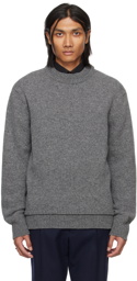 Maison Margiela Gray Patch Sweater