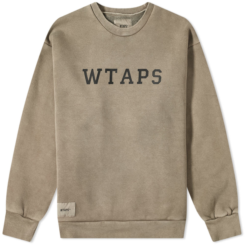 WTAPS スウェット COLLEGE MOCK NECK オリーブドラブ サイズ - メンズ ...