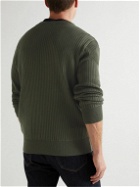 S.N.S. Herning - Defensor Ribbed Virgin Wool Sweater - Green