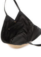 Max Mara Beachwear Luigi Woven Raffia Tote - Beige - One Size