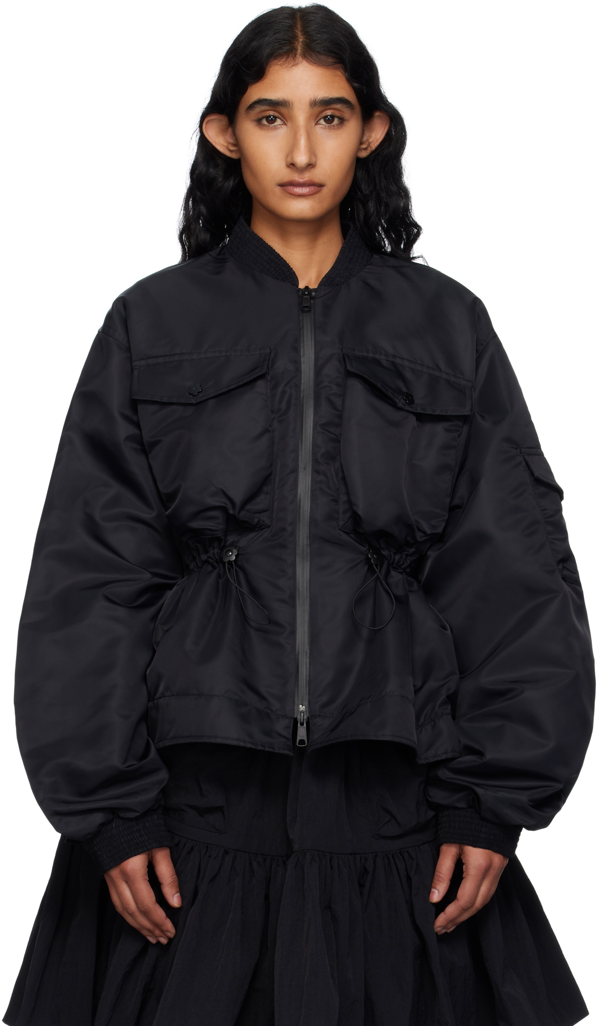 Cecilie Bahnsen  ウランダ ジャケット CECILIE BAHNSEN - 新品 cecilie bahnsen ブラックデニム ULANDA