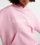 Givenchy Archetype logo cotton jersey hoodie