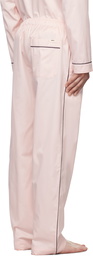 Tekla Pink Sateen Pyjama Pants
