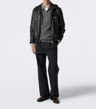 Prada Reversible Re-Nylon and leather jacket