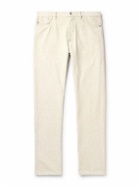 A.P.C. - Jean Straight-Leg Cotton and Linen-Blend Corduroy Trousers - Neutrals