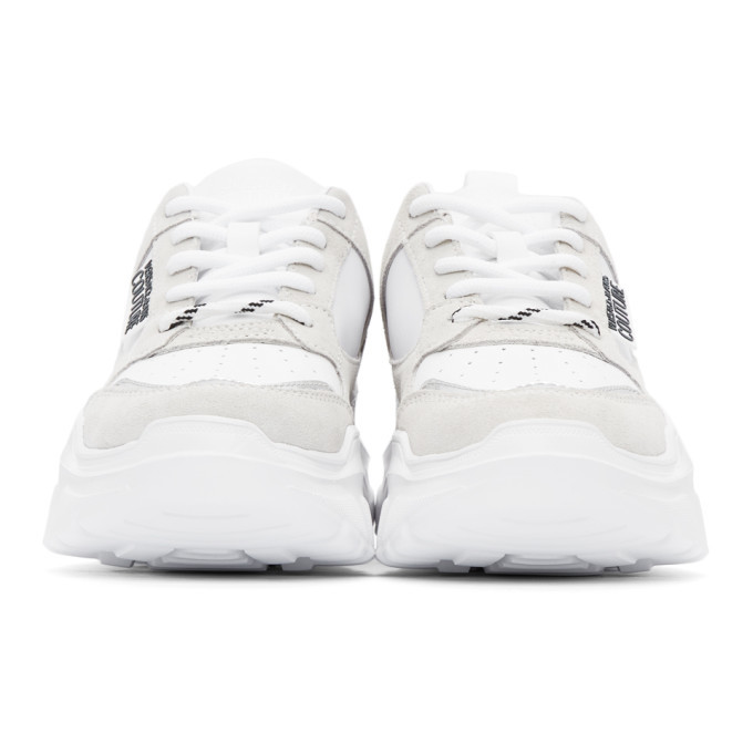 Versace Jeans Couture White Speedtrack Colors Sneakers Versace