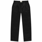 Folk Men's Cord Assembly Pant in Black Cord