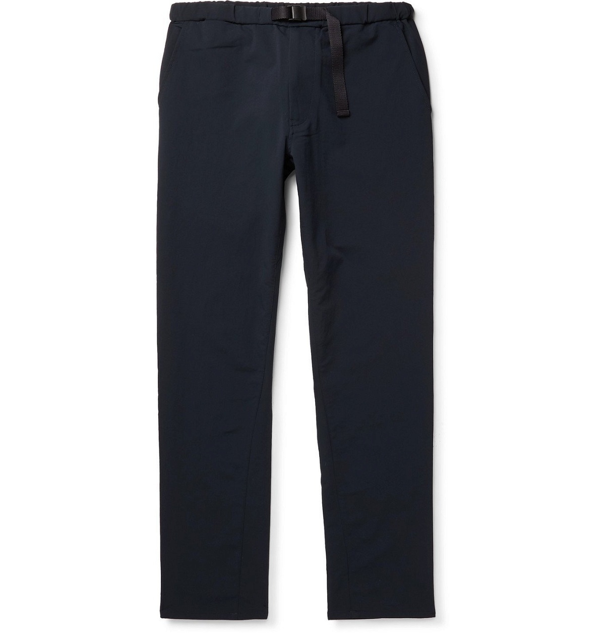 Photo: nanamica - Slim-Fit Belted ALPHADRY Suit Trousers - Blue