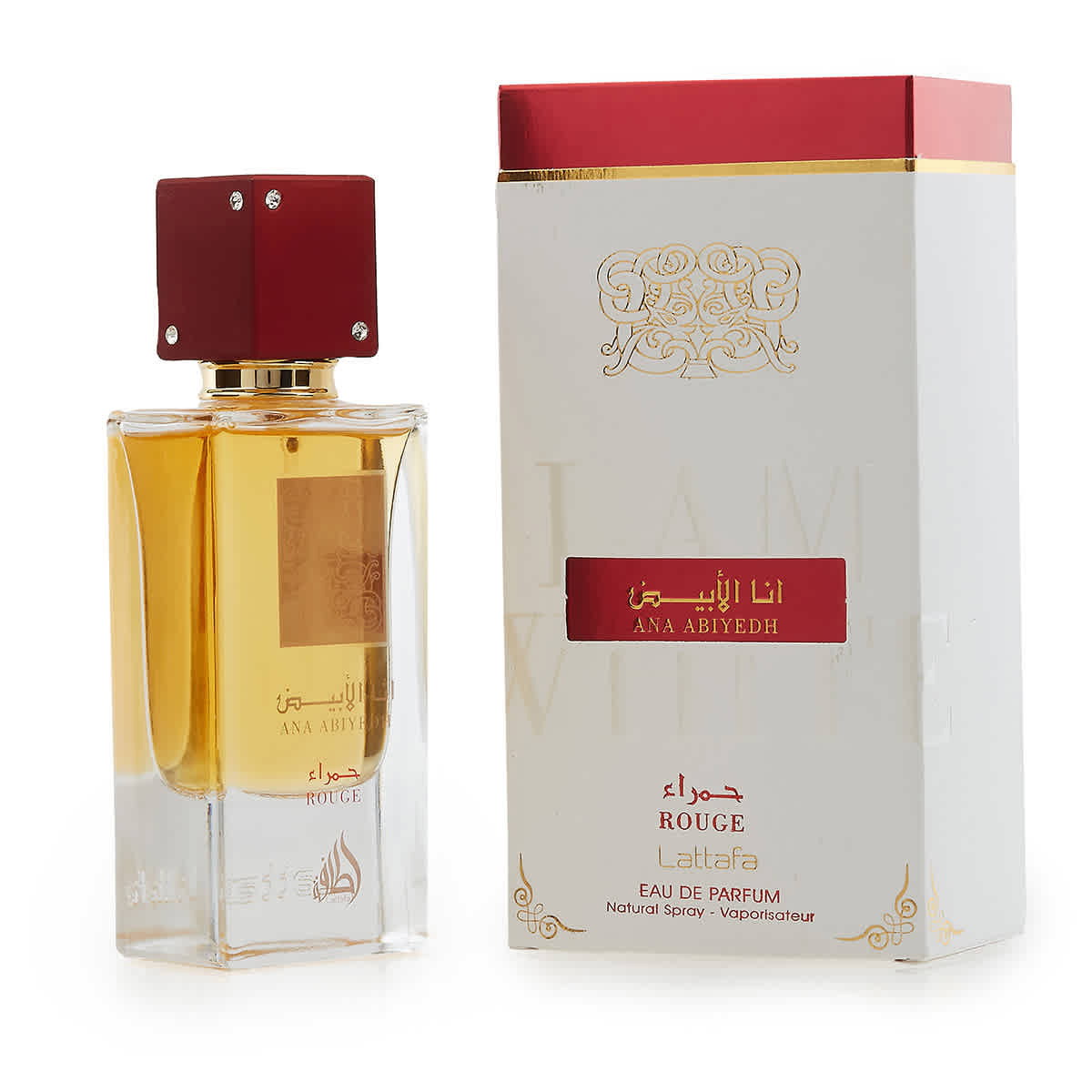 Lattafa Unisex Ana Abiyedh Rouge EDP Spray 2.03 oz Fragrances 6291107454412