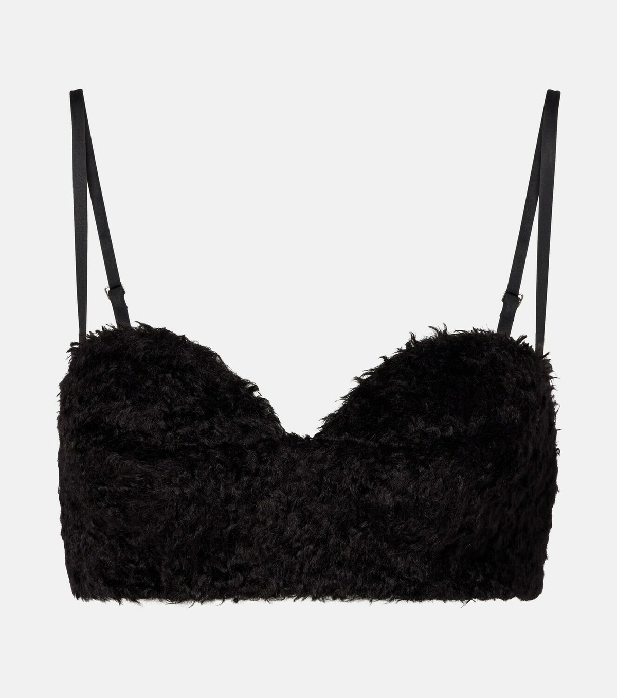 Givenchy Mohair-blend bra top